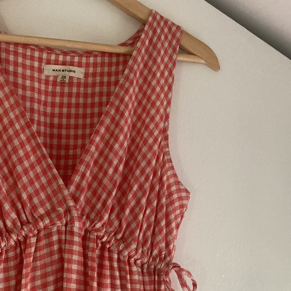 Max Studio Gingham Midi Dress - Picture 5 of 5